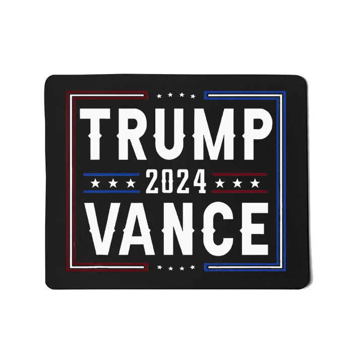 Trump And Jd Vance Vp Vice President 2024 Red Republicans Mousepad