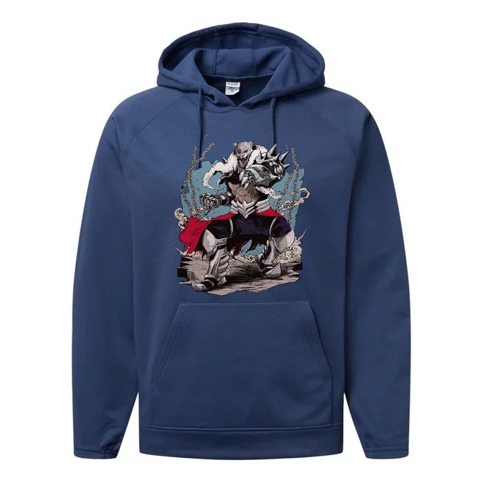 Tekken7 Armor King 002 Performance Fleece Hoodie