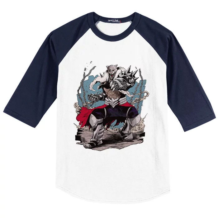 Tekken7 Armor King 002 Baseball Sleeve Shirt