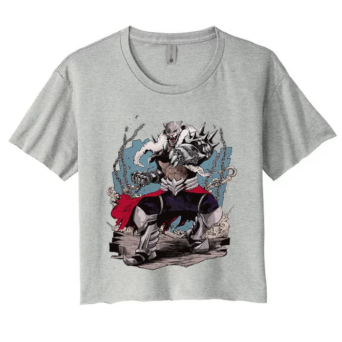 Tekken7 Armor King 002 Women's Crop Top Tee