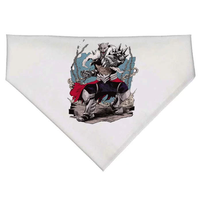 Tekken7 Armor King 002 USA-Made Doggie Bandana