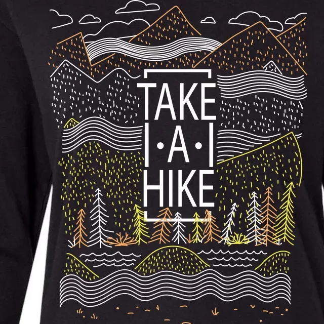 Take A Hike Outdoor Hiking And Camping Womens Cotton Relaxed Long Sleeve T-Shirt