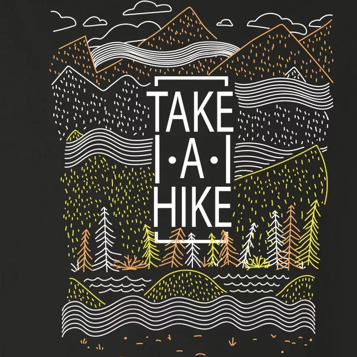 Take A Hike Outdoor Hiking And Camping Toddler Long Sleeve Shirt