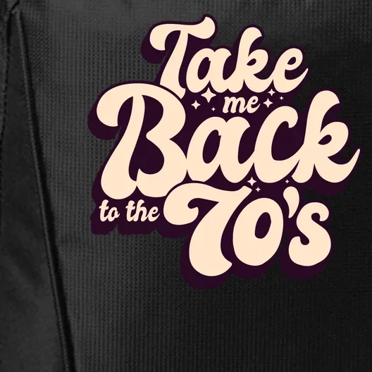 Take Me Back To The 70s City Backpack