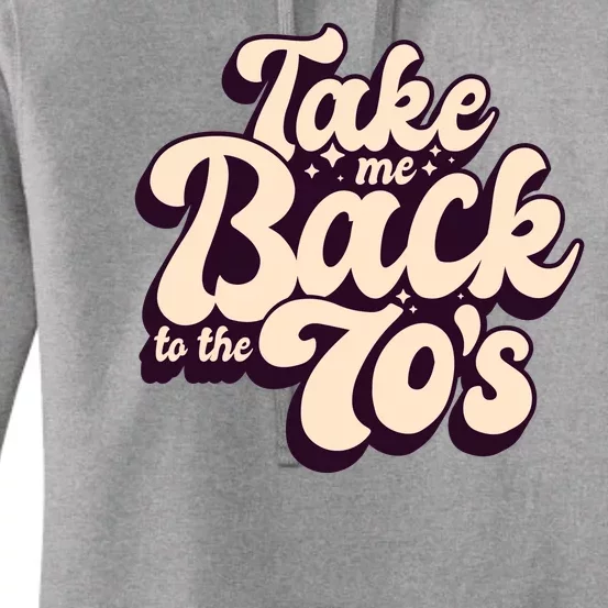 Take Me Back To The 70s Women's Pullover Hoodie