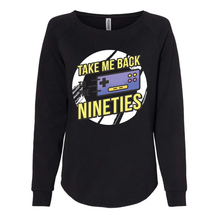 Take Me Back To The Nineties Womens California Wash Sweatshirt