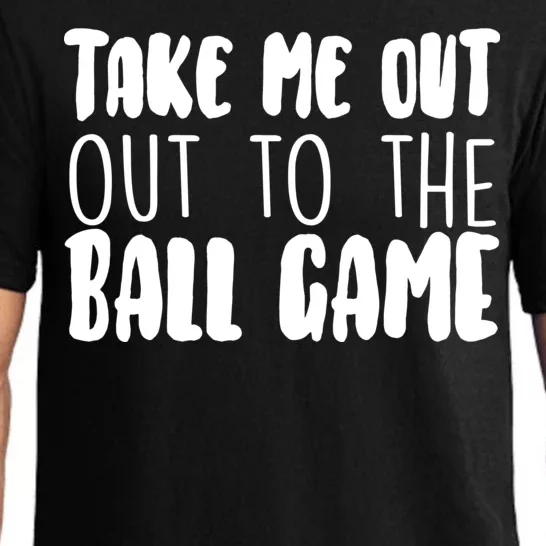 Take Me Out To The Ball Game Pajama Set