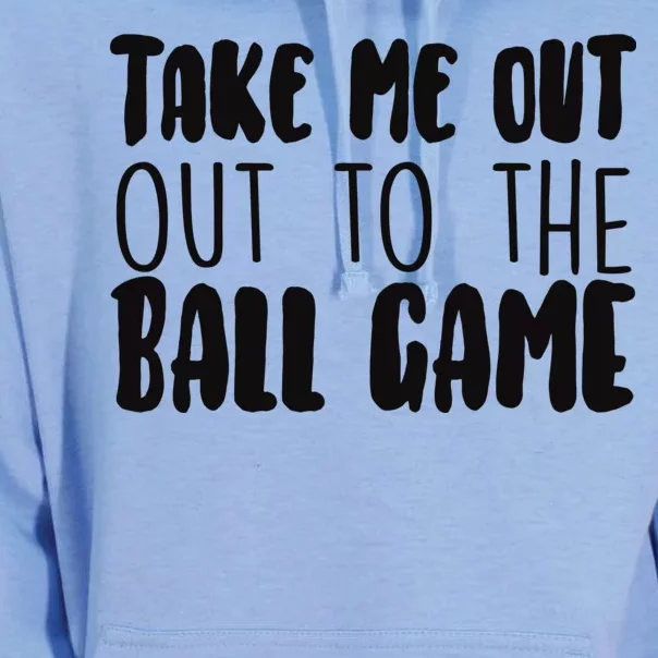 Take Me Out To The Ball Game Unisex Surf Hoodie