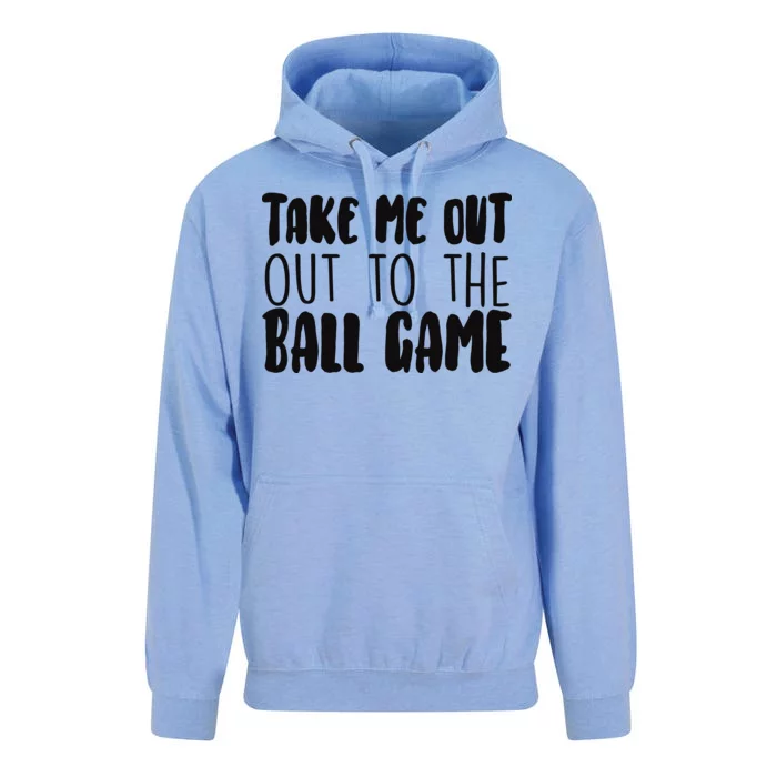 Take Me Out To The Ball Game Unisex Surf Hoodie