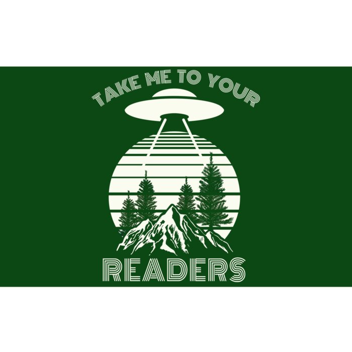 Take Me To Your Readers Bumper Sticker