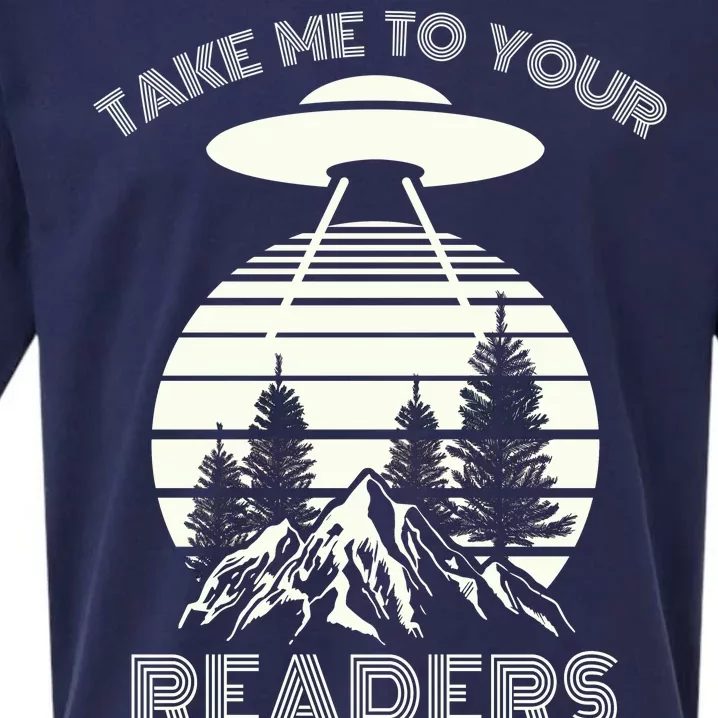 Take Me To Your Readers Sueded Cloud Jersey T-Shirt