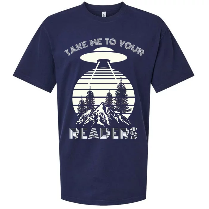 Take Me To Your Readers Sueded Cloud Jersey T-Shirt