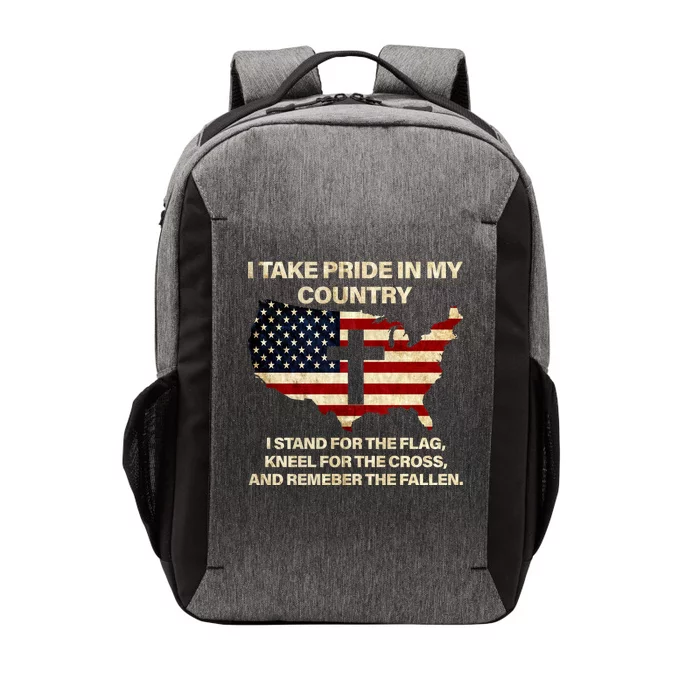 Take Pride In My Country Vector Backpack