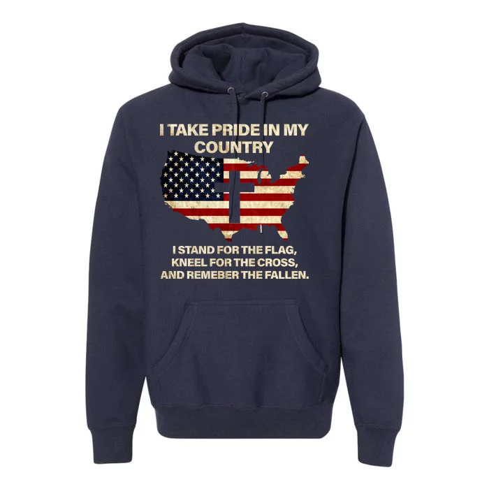 Take Pride In My Country Premium Hoodie