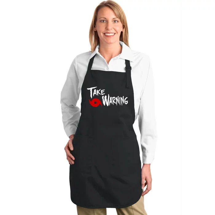 Take Warning Carolina Playoffs Full-Length Apron With Pocket