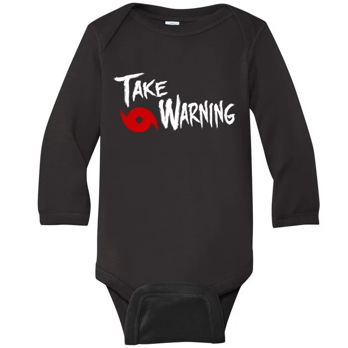 Take Warning Carolina Playoffs Baby Long Sleeve Bodysuit