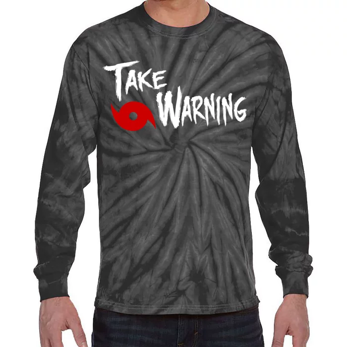 Take Warning Carolina Playoffs Tie-Dye Long Sleeve Shirt