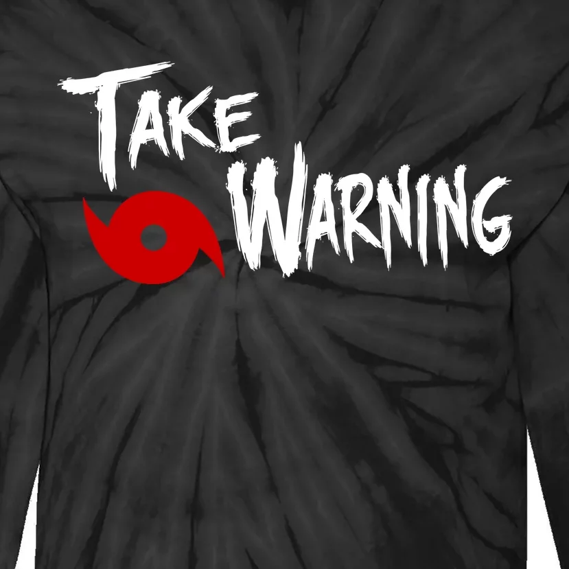 Take Warning Carolina Playoffs Tie-Dye Long Sleeve Shirt