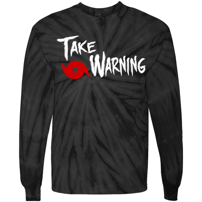 Take Warning Carolina Playoffs Tie-Dye Long Sleeve Shirt