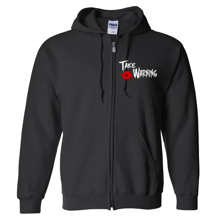 Take Warning Carolina Playoffs Full Zip Hoodie