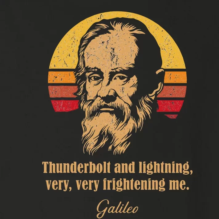 Thunderbolt and lightning Galileo Astronomy Meme Toddler Long Sleeve Shirt