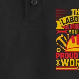 This A Labor Day A Proud Union Worker Gift Dry Zone Grid Performance Polo