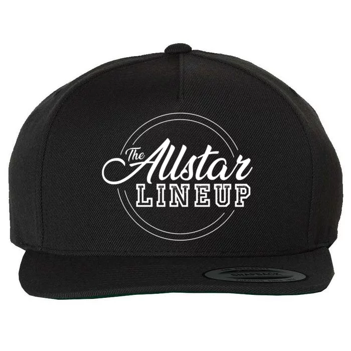 The Allstar Lineup Pop Punk Band Logo For Pop Punk Wool Snapback Cap