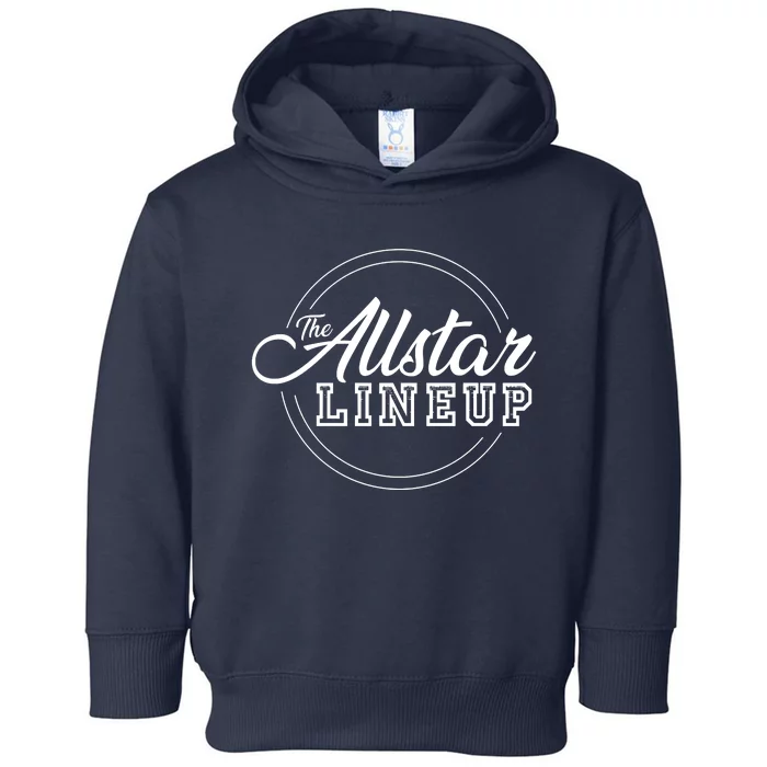 The Allstar Lineup Pop Punk Band Logo For Pop Punk Toddler Hoodie