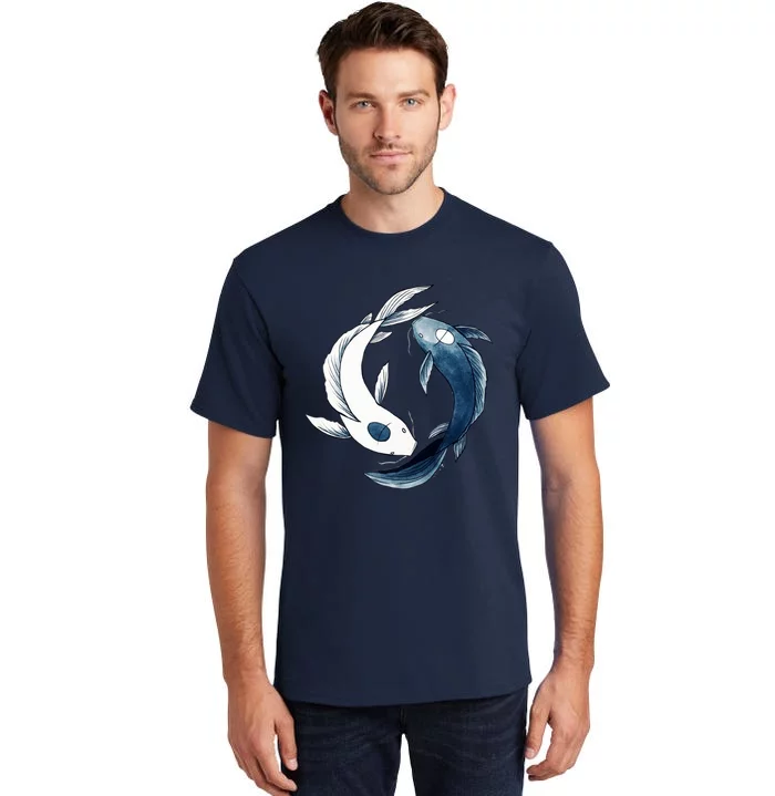 Tui And La Yin &Amp; Yang Koi Tall T-Shirt