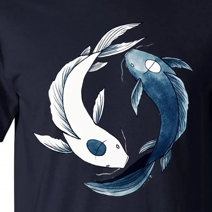 Tui And La Yin &Amp; Yang Koi Tall T-Shirt