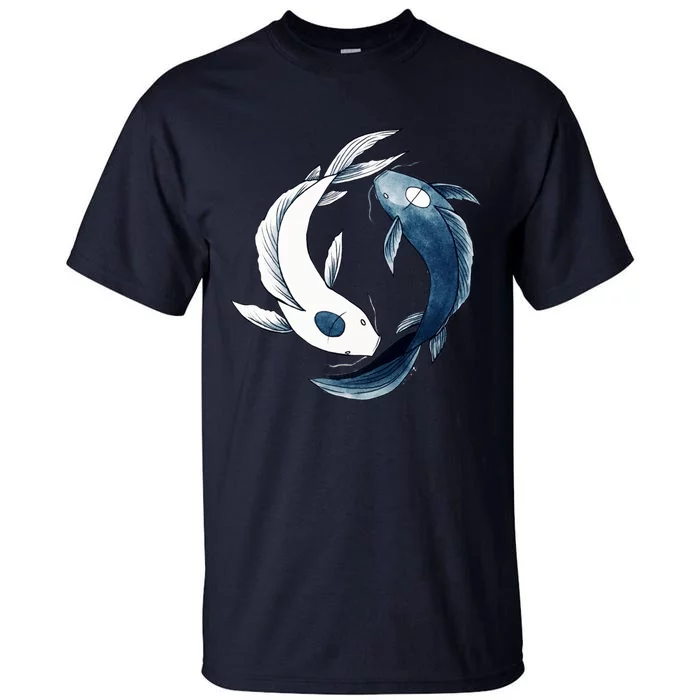 Tui And La Yin &Amp; Yang Koi Tall T-Shirt