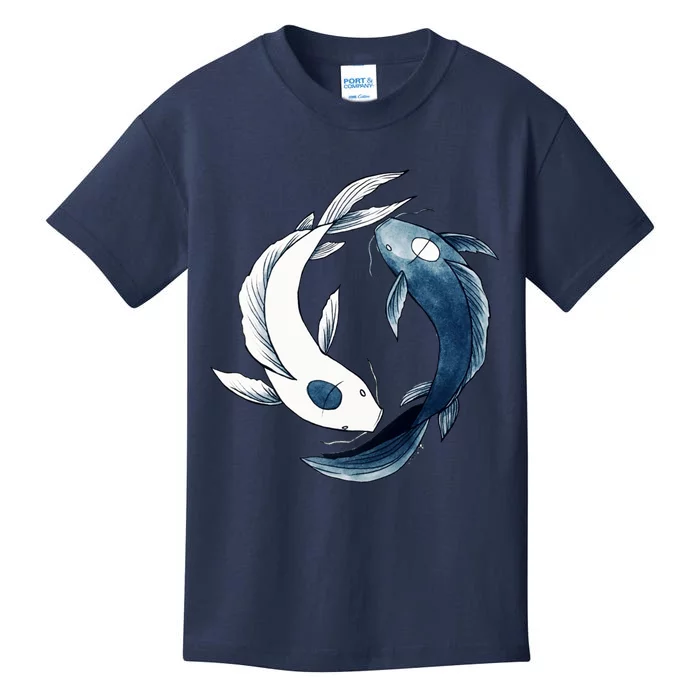 Tui And La Yin &Amp; Yang Koi Kids T-Shirt