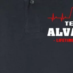 Team Alvarez lifetime member Proud Family Surname Alvarez Softstyle Adult Sport Polo