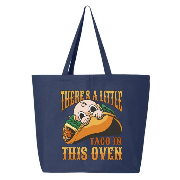 There's A Little Taco In This Oven Pregnancy 25L Jumbo Tote