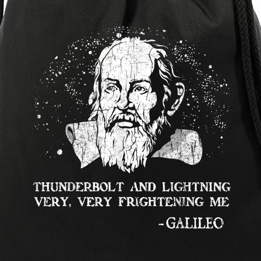 Thunderbolt And Lightning Galileo Retro Very Frightening Me Drawstring Bag