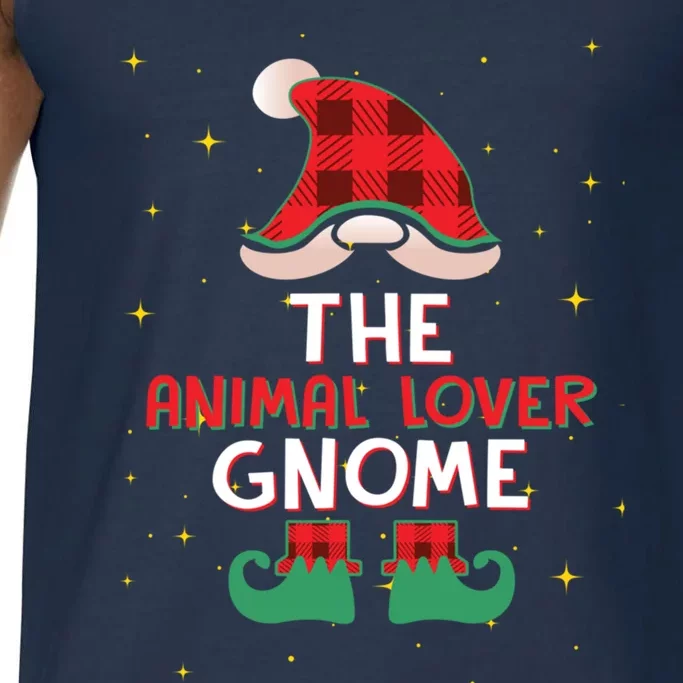 The Animal Lover Gnome Matching Group Christmas Holiday Gift Comfort Colors® Tank Top