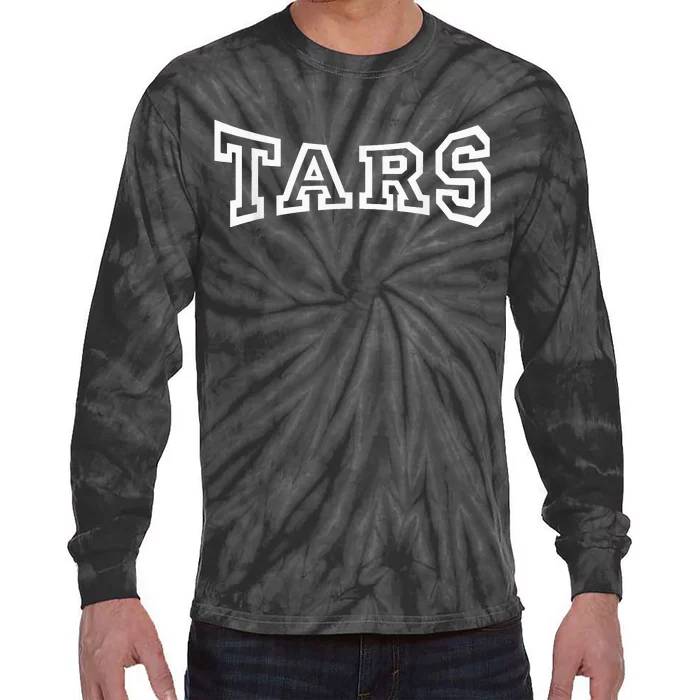 Tars Arch Logo Vintage University Alumni Style Tie-Dye Long Sleeve Shirt