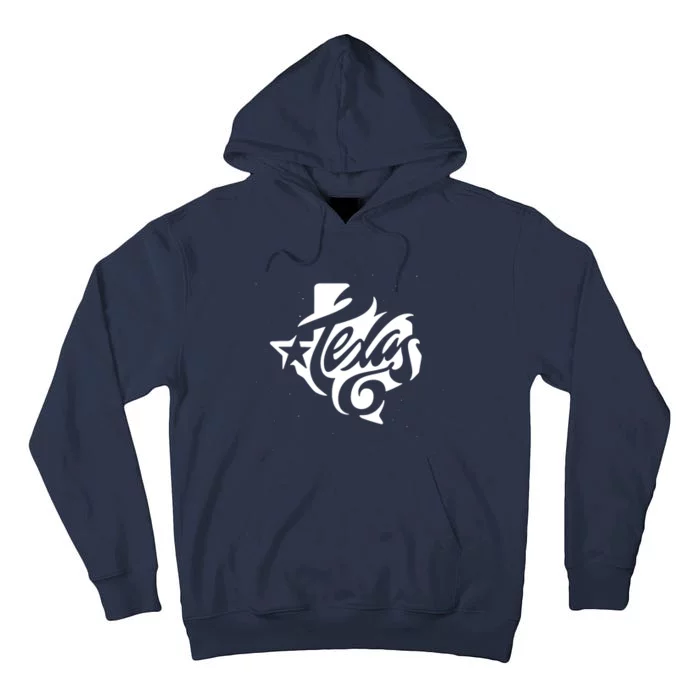 Texas Artistic Logo Tall Hoodie