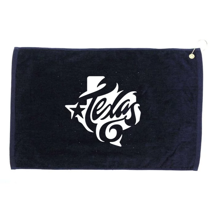 Texas Artistic Logo Grommeted Golf Towel