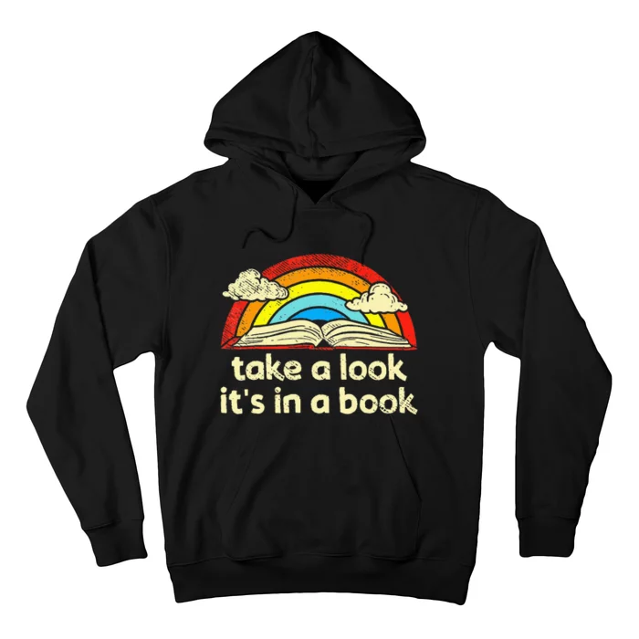 Take A Look ItS In A Book Reading Hoodie