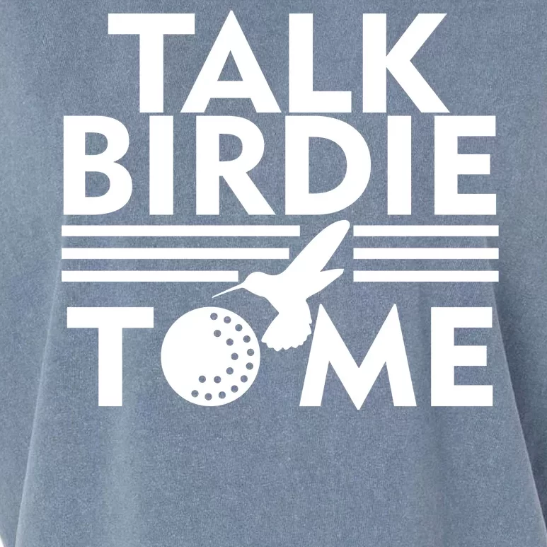 Talk Birdie To Me Garment-Dyed Women's Muscle Tee