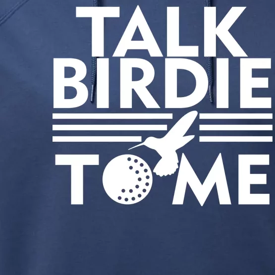 Talk Birdie To Me Performance Fleece Hoodie