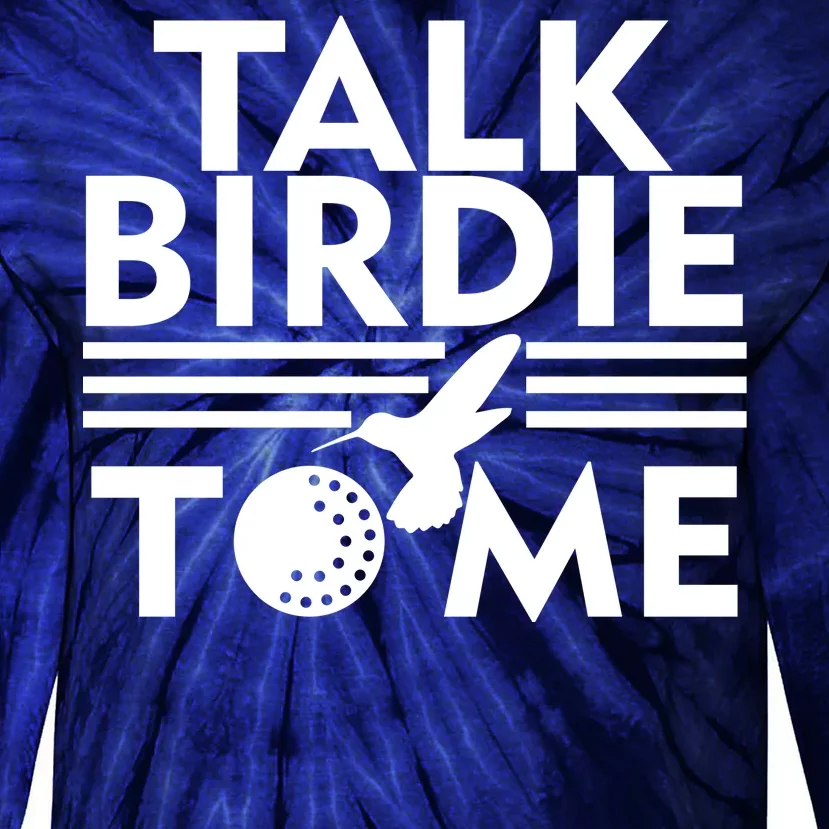 Talk Birdie To Me Tie-Dye Long Sleeve Shirt