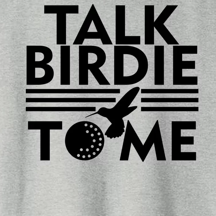 Talk Birdie To Me Women's Crop Top Tee