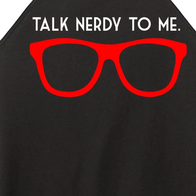 Talk Nerdy To Me Women’s Perfect Tri Rocker Tank