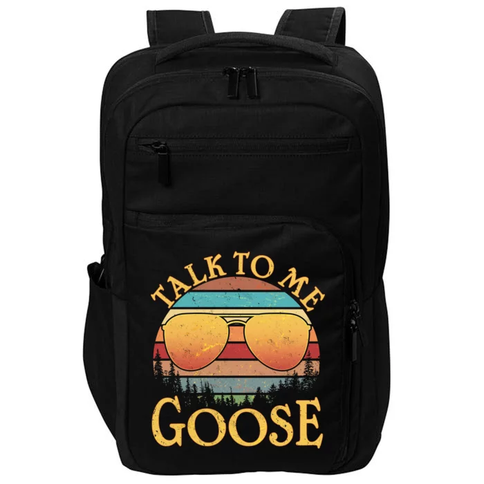 Talk To Me Goose Vintage Sunset Impact Tech Backpack