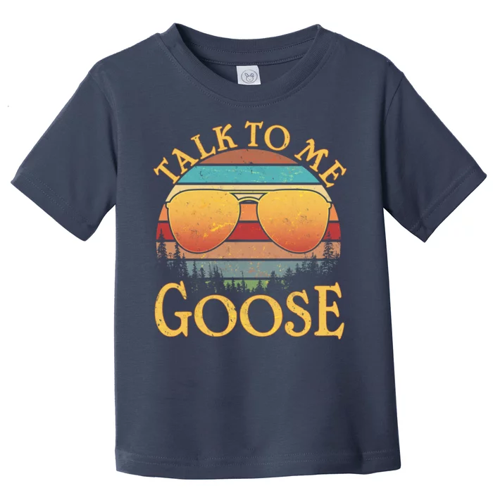 Talk To Me Goose Vintage Sunset Toddler T-Shirt