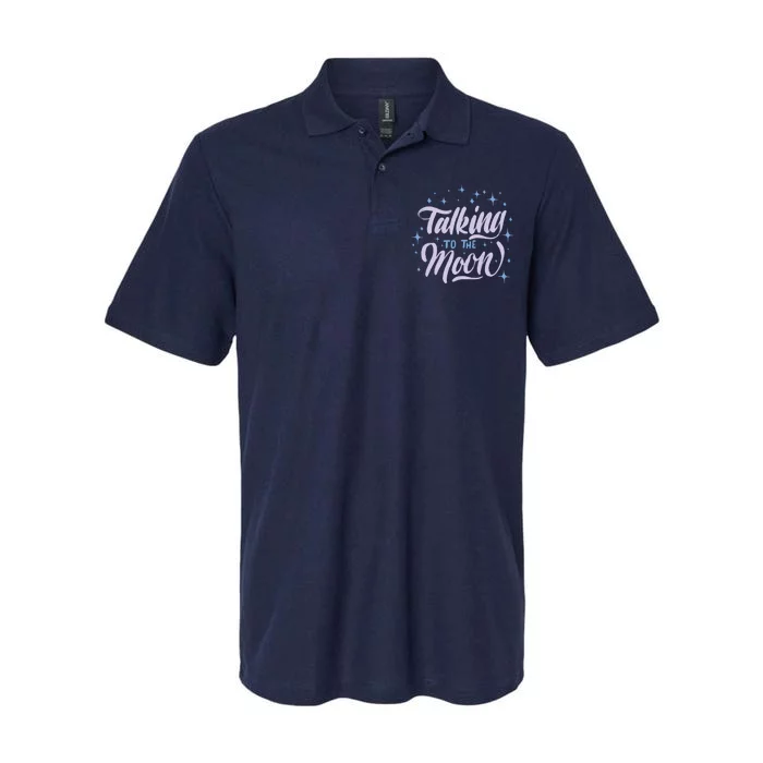 Talking To The Moon Softstyle Adult Sport Polo