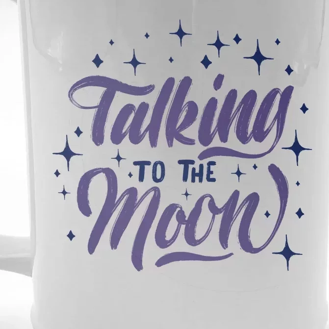 Talking To The Moon Front & Back Beer Stein