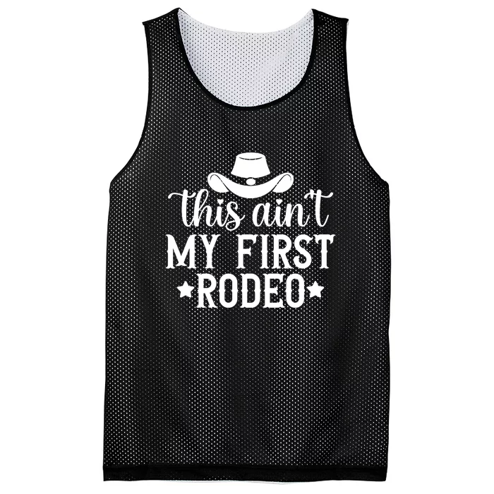 This Aint My First Rodeo Mesh Reversible Basketball Jersey Tank